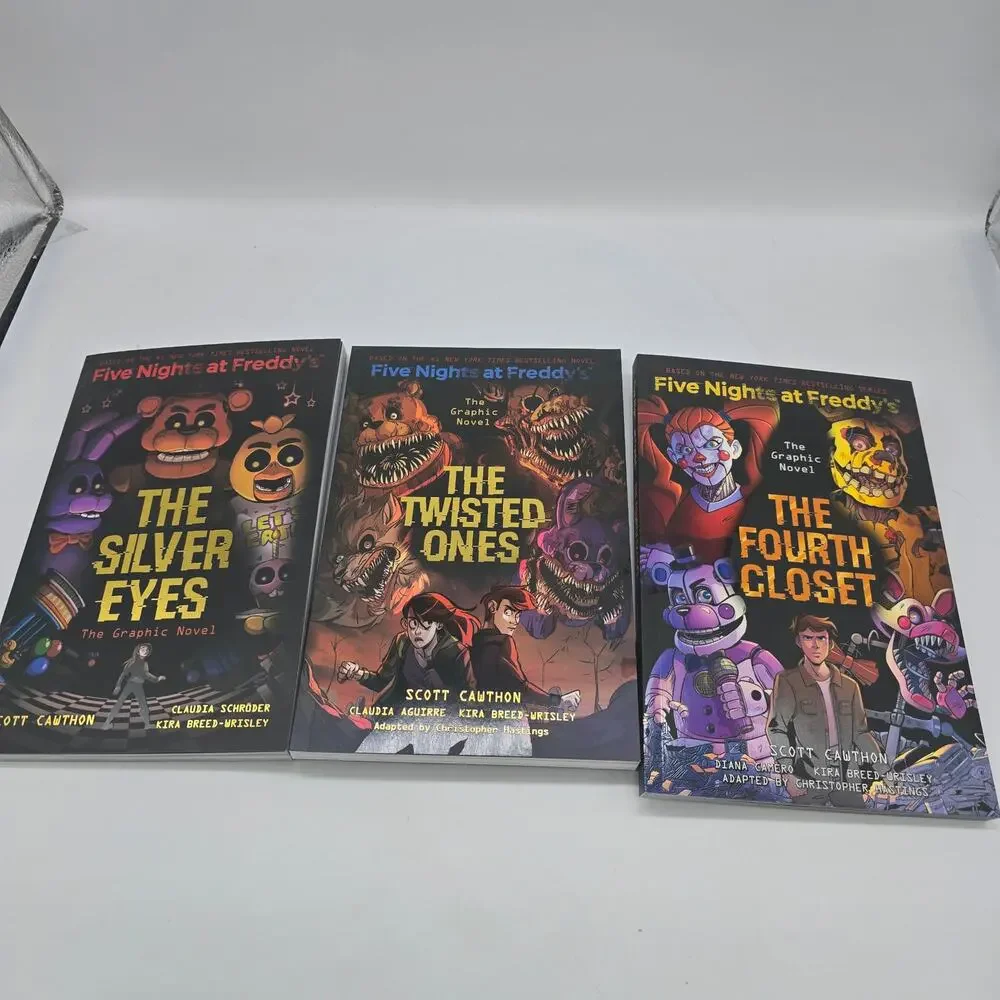 Five Nights at Freddy's Graphic Novel Trilogy Box Set Paperback Excellent